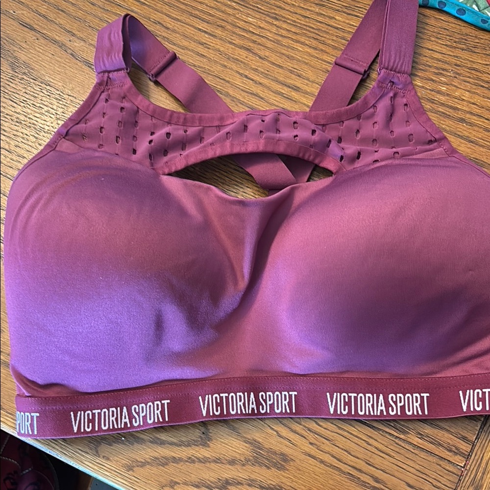 Victoria's Secret Purple Racerback Sports Bra